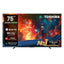 Toshiba Z670 75” 144HZ QLED / SMART TV, 75Z570RP- Black