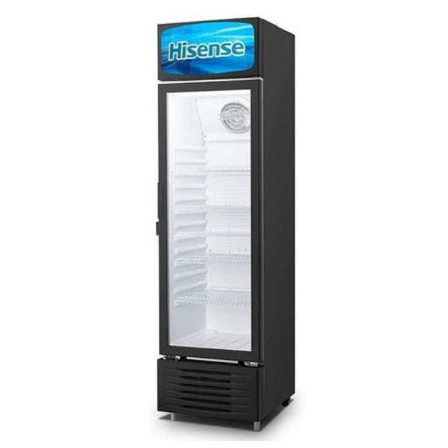 Hisense Commercial Fridge, 388L, 13.7CFT, FL-52WC - Black