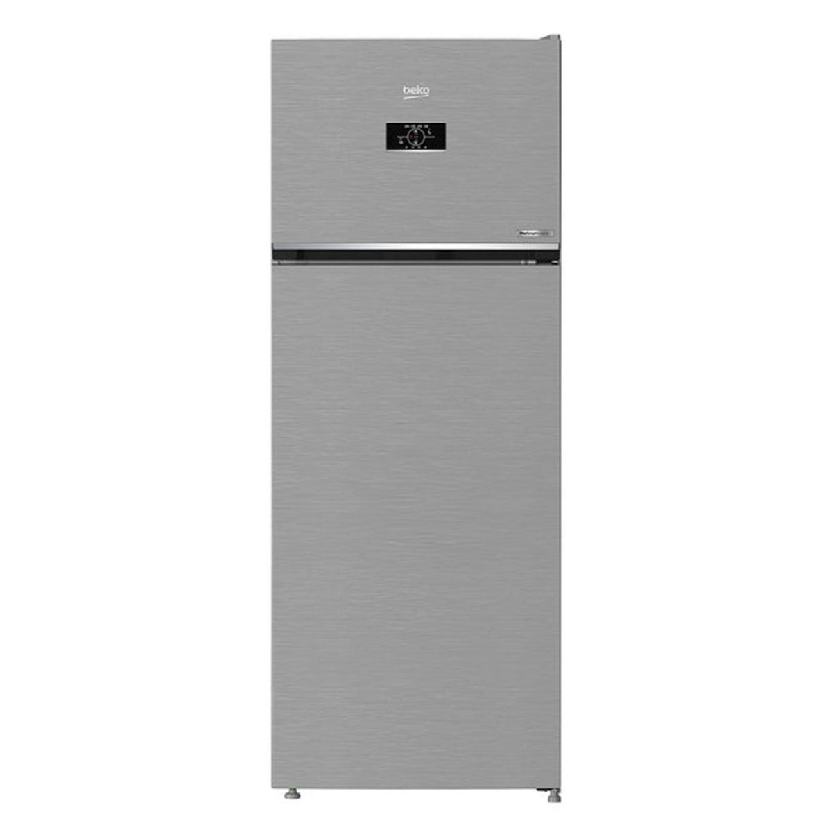 Beko Top Mount Refrigerator, 406L, 14.3CFT, RDNG55M20TSX - Silver