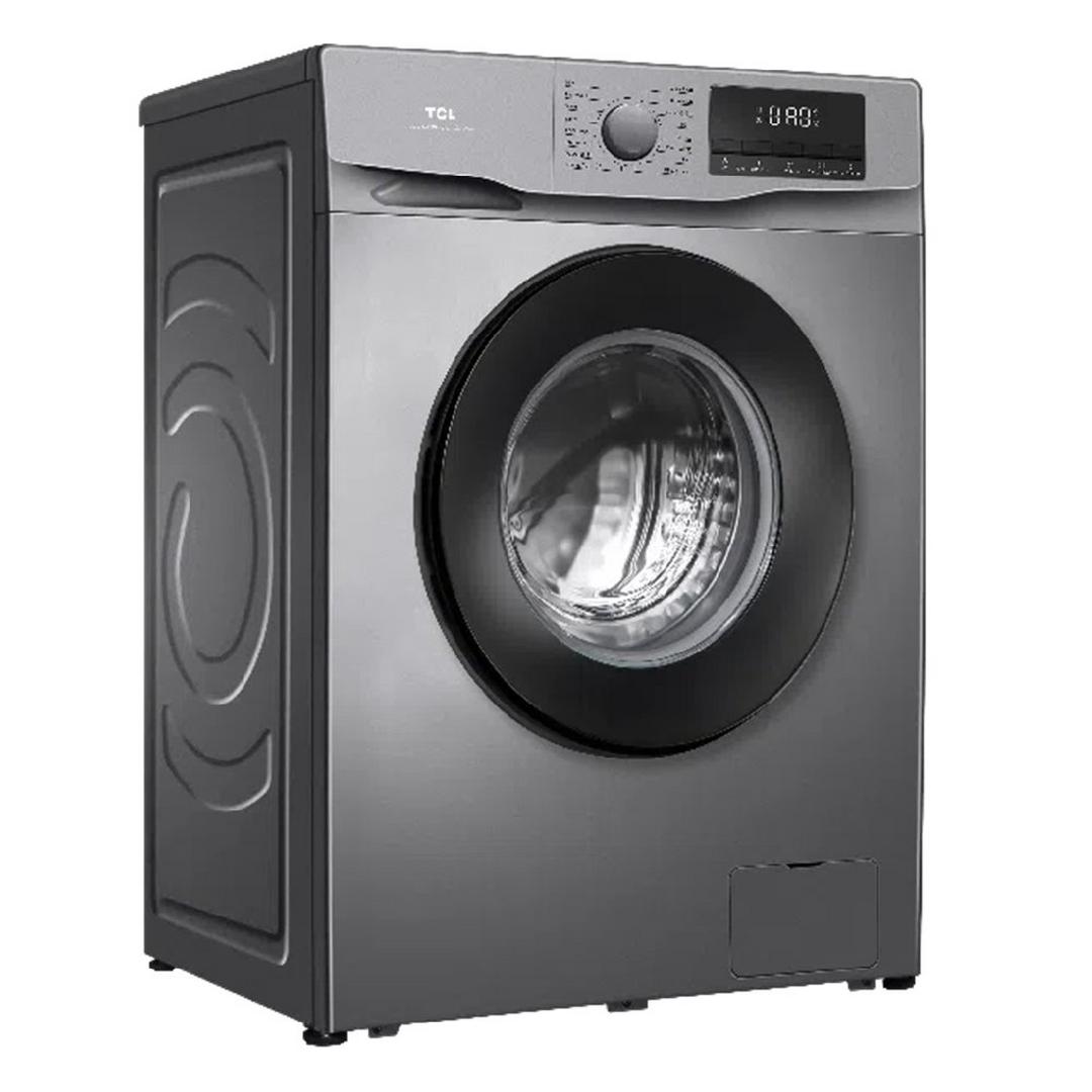 TCL Front Load Washing Machine, 10KG, P610FLG – Dark Grey