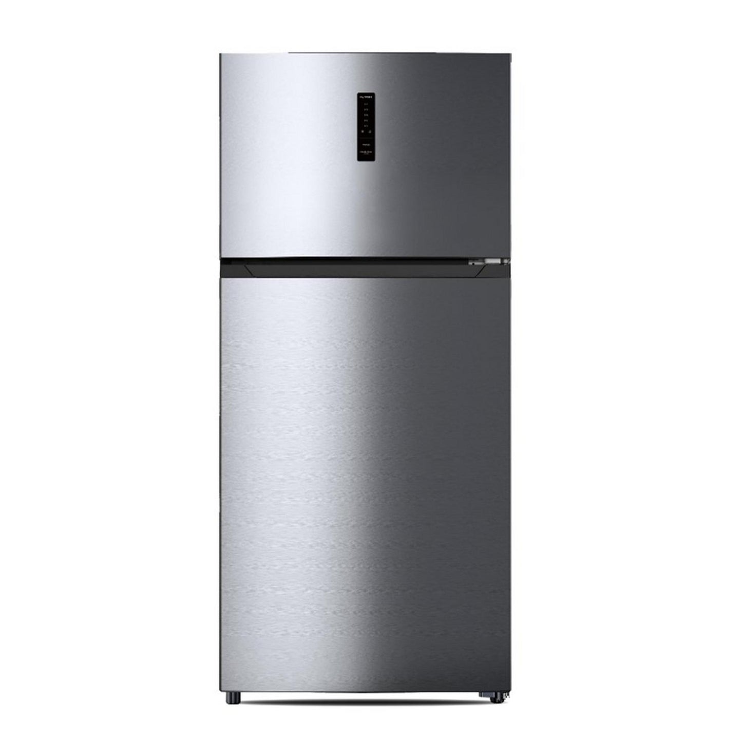 Daewoo Top Mount Refrigerator, Frost-Free Inverter Compressor, 635 L Net Capacity, Digital Display, Twist Icemaker, DR-T7741DI – Inox