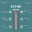 Philips Body Groomer BG3480/15 | Trim & shave body hair | 100% showerproof | Skin-friendly | 2 & 3 mm combs | Up to 80 min cordless | Battery indicator | USB charging