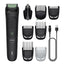 Philips 8-in-1 Multi Grooming Kit MG3940/15 | Beard, hair & nose trim | Adjustable 3–7 mm comb + hair & body combs | 70 min cordless | Washable attachments | USB-A charging | Pouch