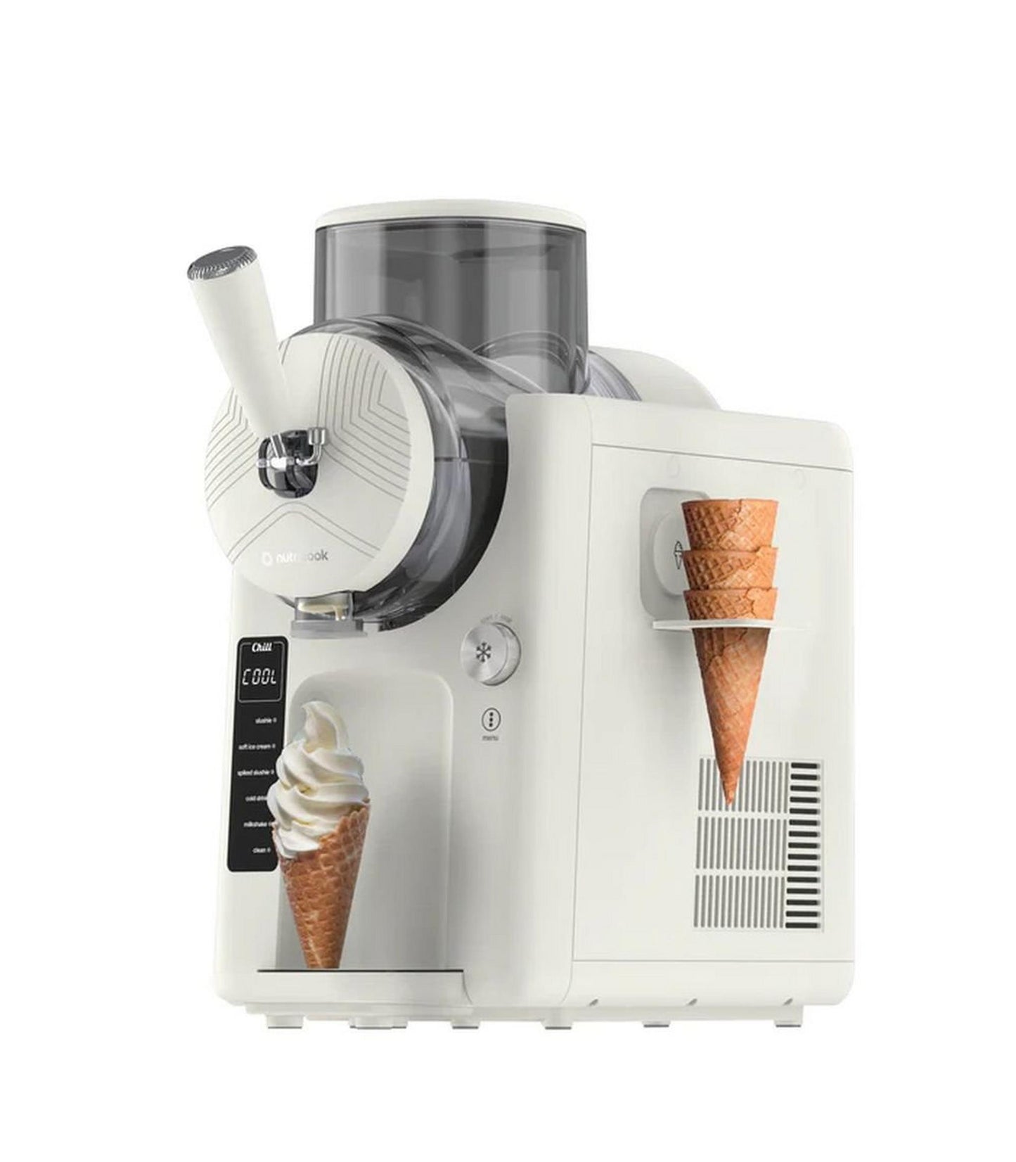 Nutricook Frost Ice Cream Maker, Slushie, Sorbet & Milkshake Maker, NC-FRS330BG - Beige