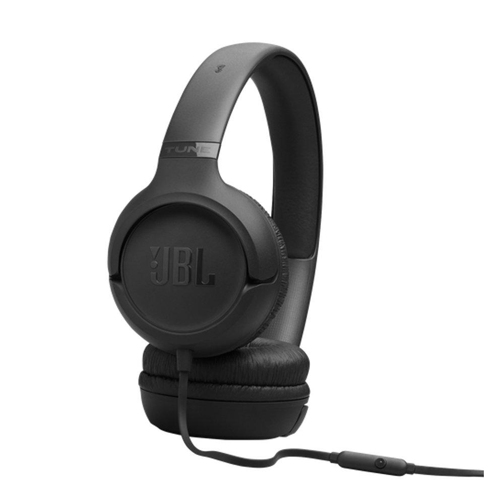 JBL Tune 530 Wired Headphones, JBLT530BLK - Black