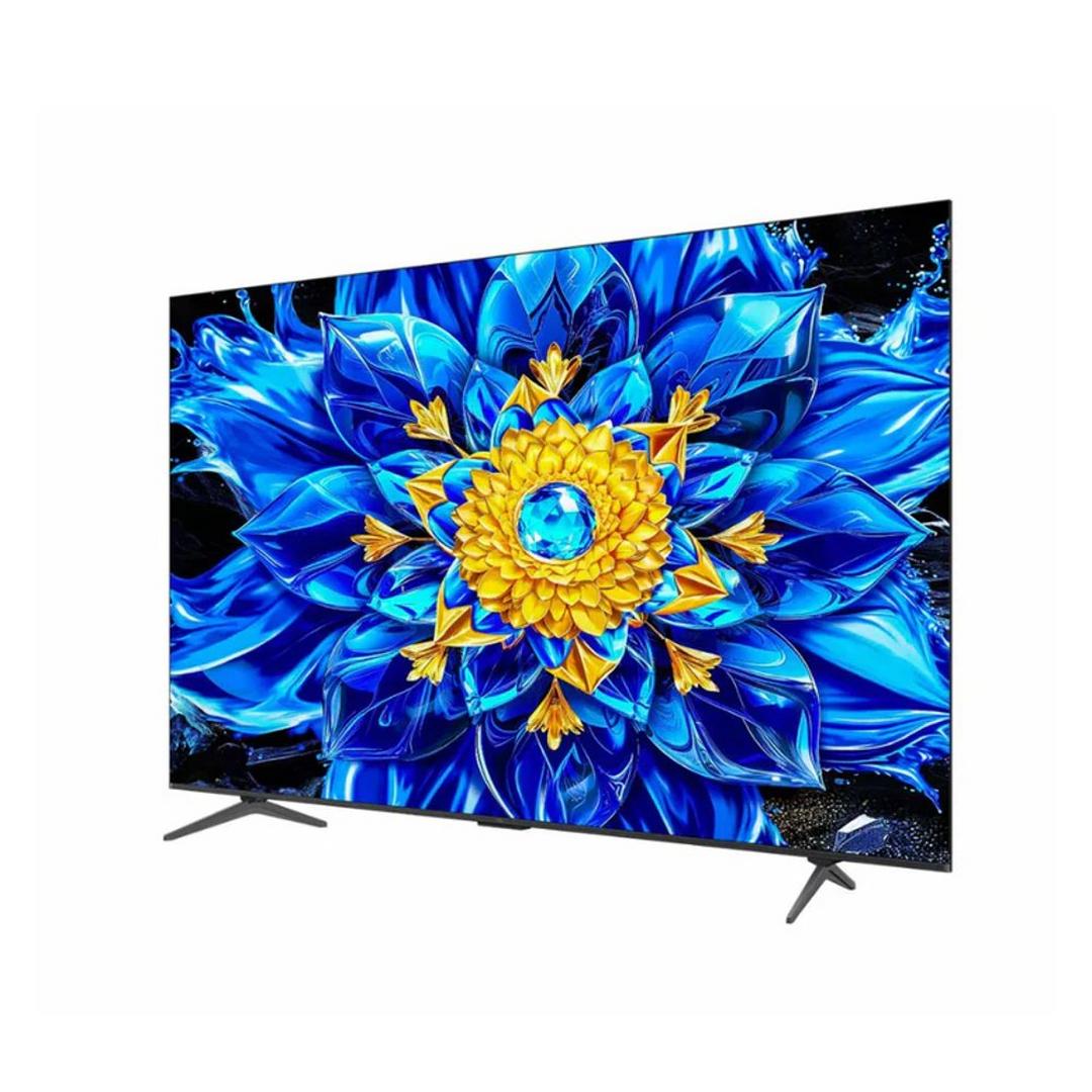TCL Smart Google TV, 55 Inch, Mini LED 4K Display, Dolby Vision, 55P8L - Black