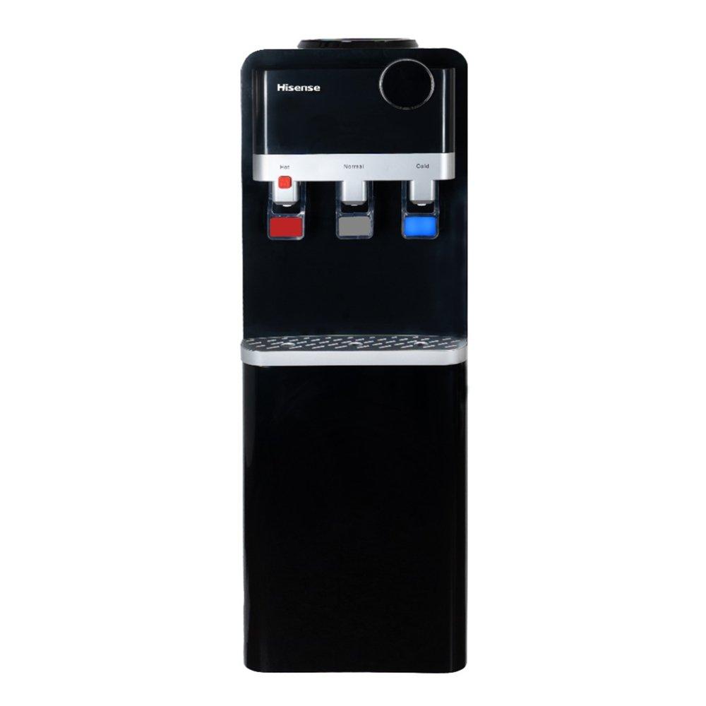 Hisense Top Loading Water Dispenser, 3 Taps, 3.3 L, H96WDTB3S2 - Black