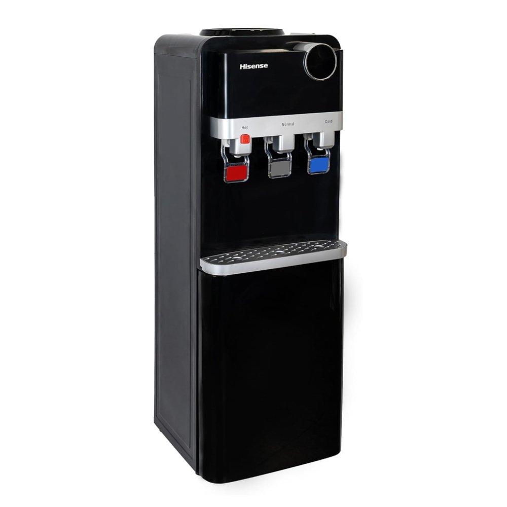 Hisense Top Loading Water Dispenser, 3 Taps, 3.3 L, H96WDTB3S2 - Black