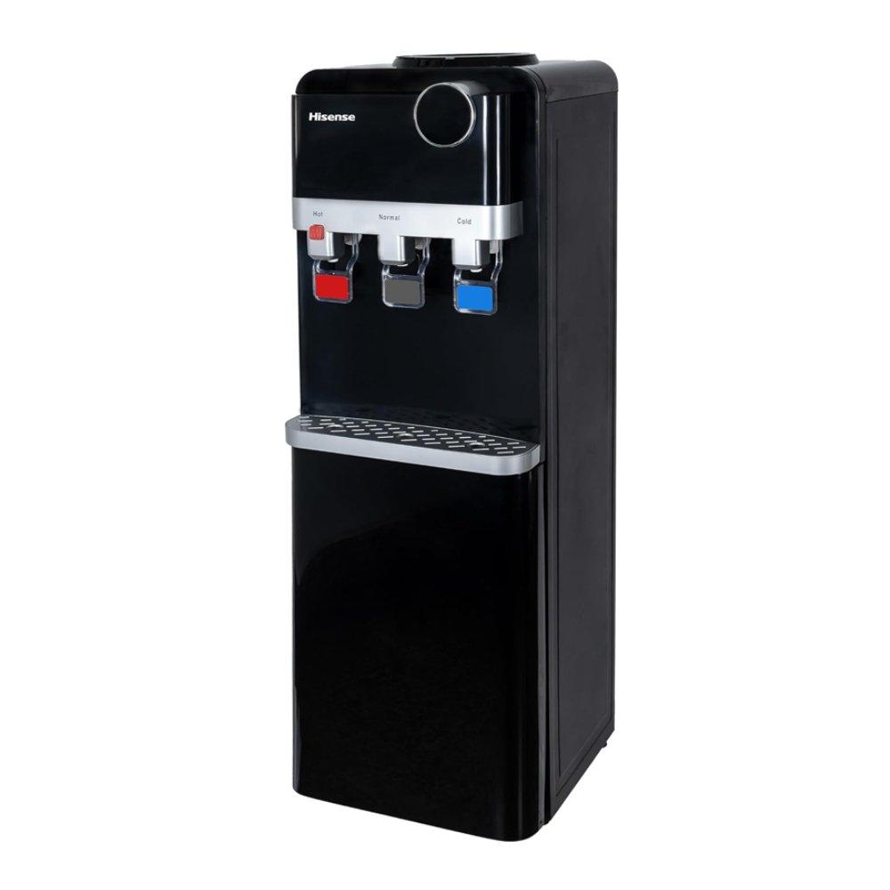 Hisense Top Loading Water Dispenser, 3 Taps, 3.3 L, H96WDTB3S2 - Black
