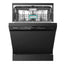 Hisense Free Standing Dishwasher, 8 Programs, 16 Place Settings, 3 Sprayers, HS673C90BME - Black