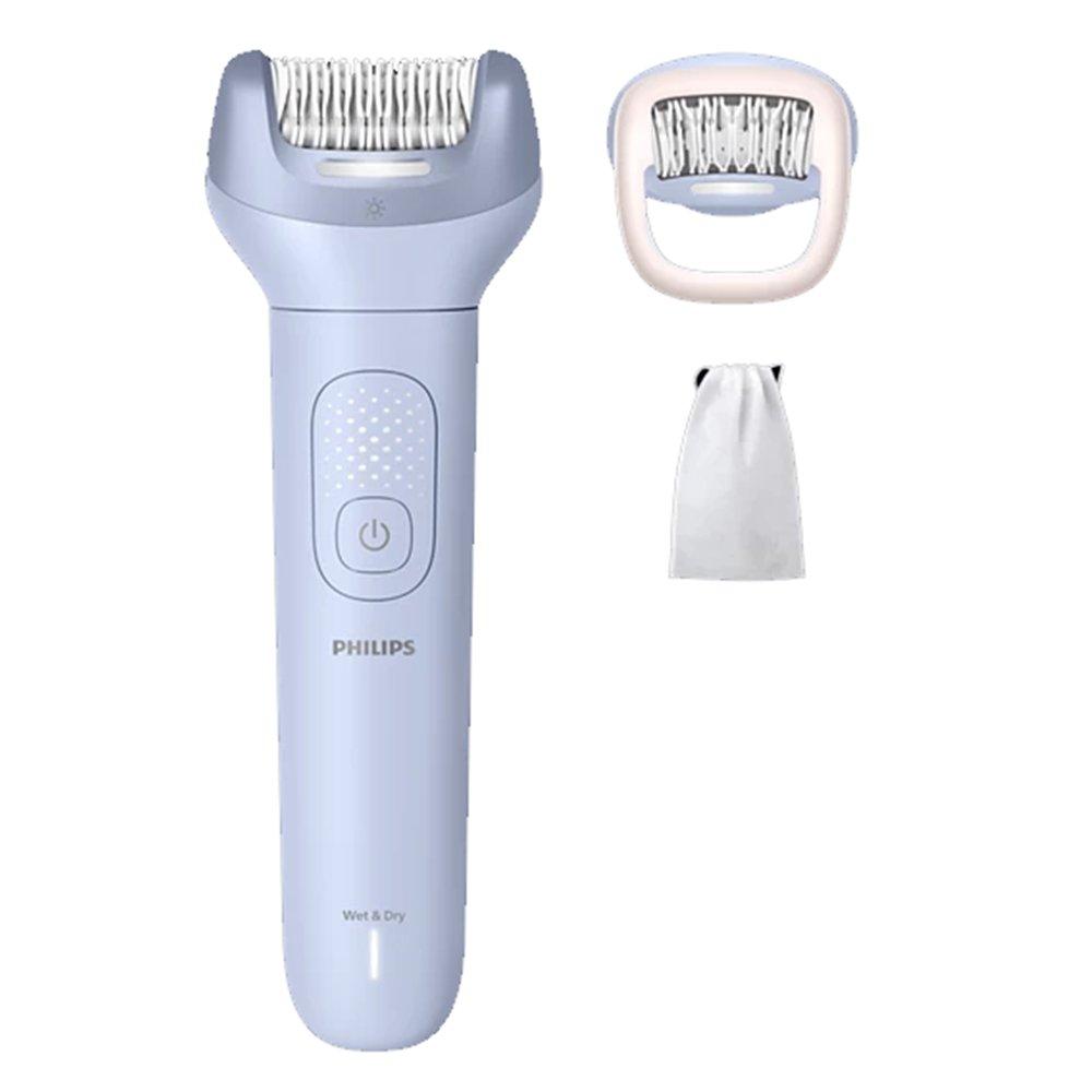 Philips Epilator Series 8000 Wet & Dry Cordless Epilator, BRE708/00 - Blue