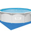 Bestway 4.60m x 1.20m pool set (contents:one pool, sand filter(220-240v), skimmer, safety ladder, ground cloth, cover, chemconnect dispense, delivered on pallet)