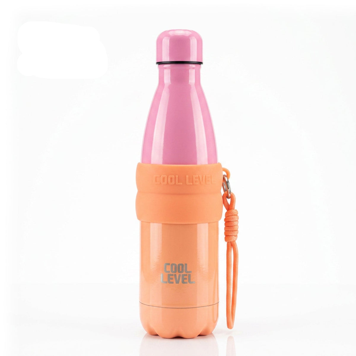 COOL LEVEL Steel Gradient Handle Water Bottle 500ml - Assorted