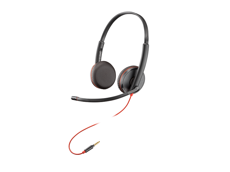 HP HP Poly Blackwire C3225 Top - On-Ear / Black