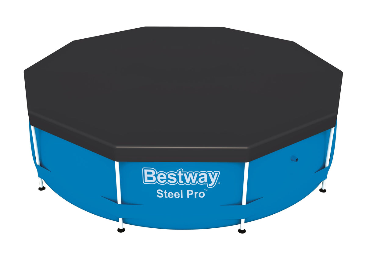 Bestway 3.05M Pool Cover (Contents:One Pool Cover, Fits 3.05M (10') Steel Pro Pools, 3.05M (10') Steel Pro Max Pools And 3.05M (10') Fast Set Pools)