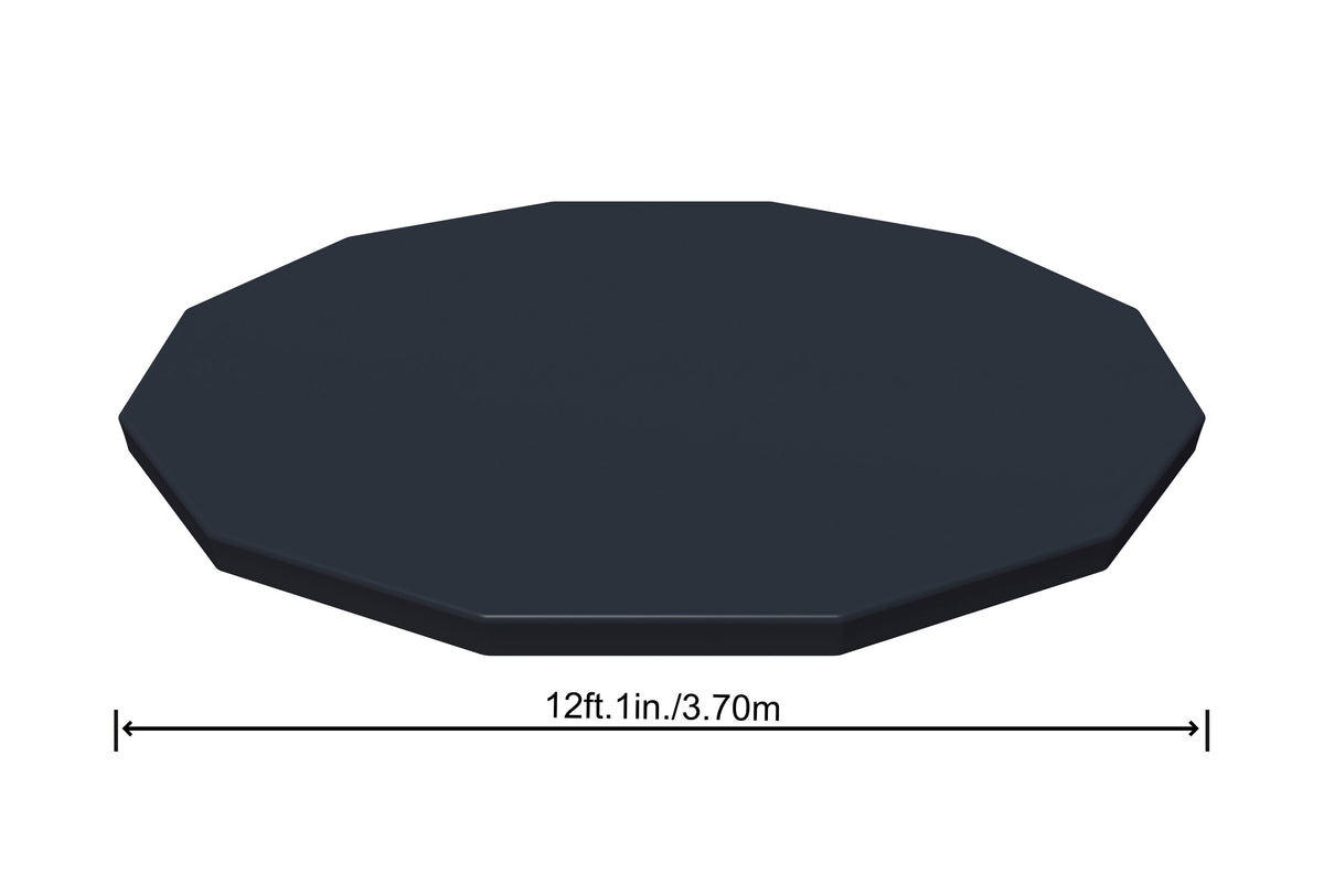 Bestway 3.66M Pool Cover (Contents:One Pool Cover, Fits 3.66M (12') Steel Pro Pools, 3.66M (12') Steel Pro Max Pools And 3.66M (12') Fast Set Pools)