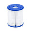 Bestway filter cartridge(i) (contents:1 set fliter cartridge, 2pcs , apply to 330gal filter pump)
