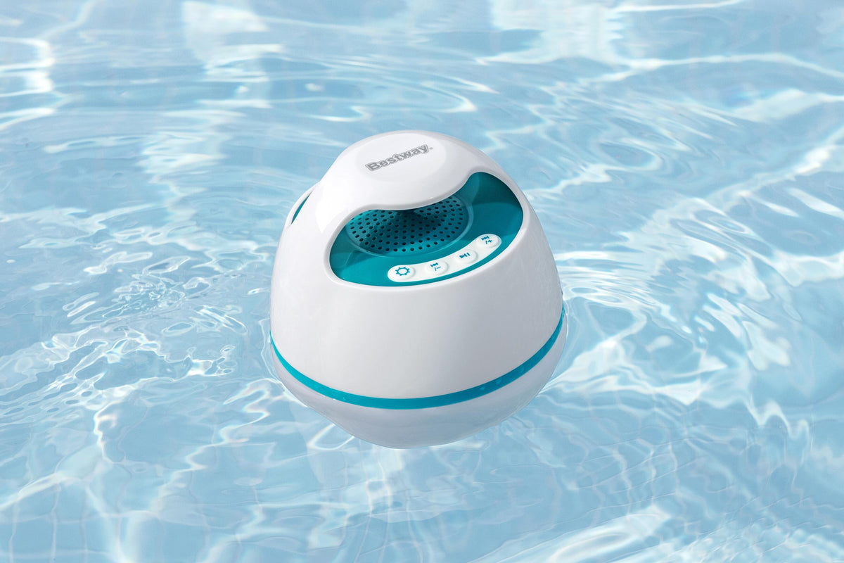 Bestway musicwave floating led bluetooth speaker (contents:1 musicwave floating led bluetooth speaker)