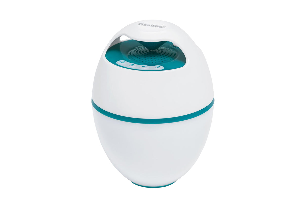 Bestway musicwave floating led bluetooth speaker (contents:1 musicwave floating led bluetooth speaker)
