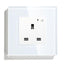 Gopeta Smart Wi-Fi UK Single Socket - 13A / White