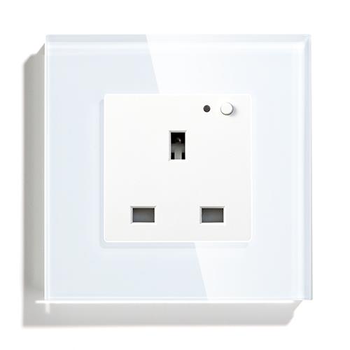 Gopeta Smart Wi-Fi UK Single Socket - 13A / White
