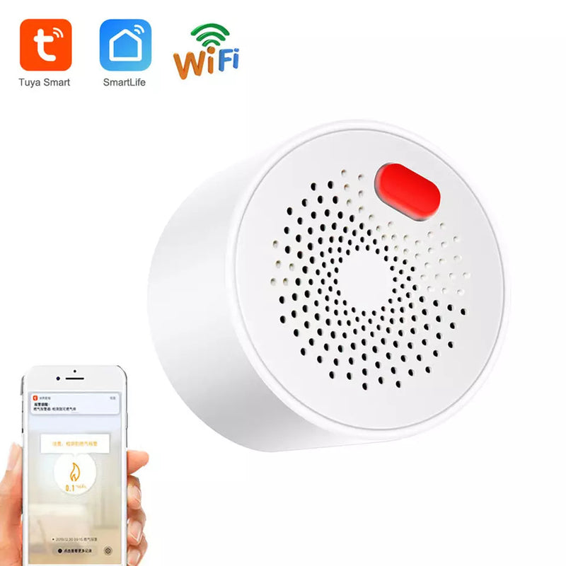 Gopeta Smart WiFi Gas Leak Sensor - White