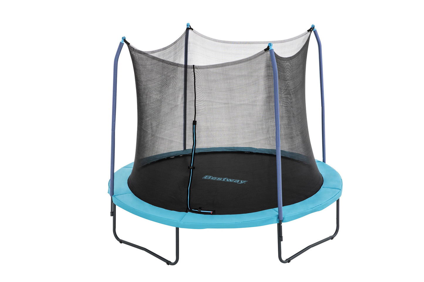 Bestway 3.05m x 2.55m xtreme air trampoline (1 trampoline, 1 spring-loading tool, 4 anchors, 8 foot pads) age 6+