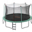 Bestway 4.27m x 2.86m xtreme air trampoline (1 trampoline, 1 spring-loading tool, 6 anchors, 12 foot pads, 1 ladder) age 6+
