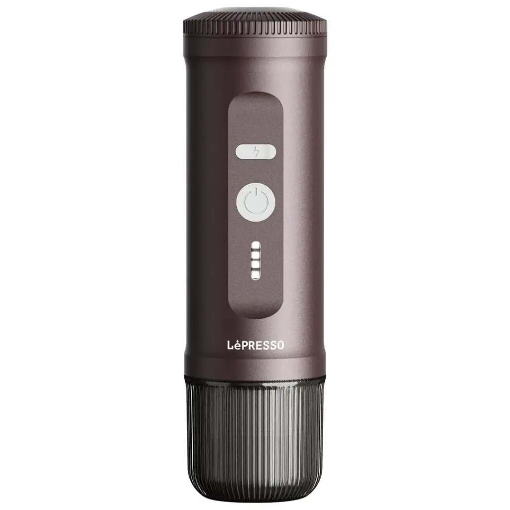LePresso Portable 2-IN-1 Espresso Maker - Brown Color
