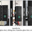 Gopeta High-Security Smart Glass Door Lock