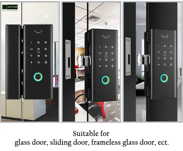 Gopeta High-Security Smart Glass Door Lock