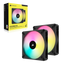 CORSAIR iCUE AF140 RGB ELITE PWM Dual Fan Kit - 140mm / Black