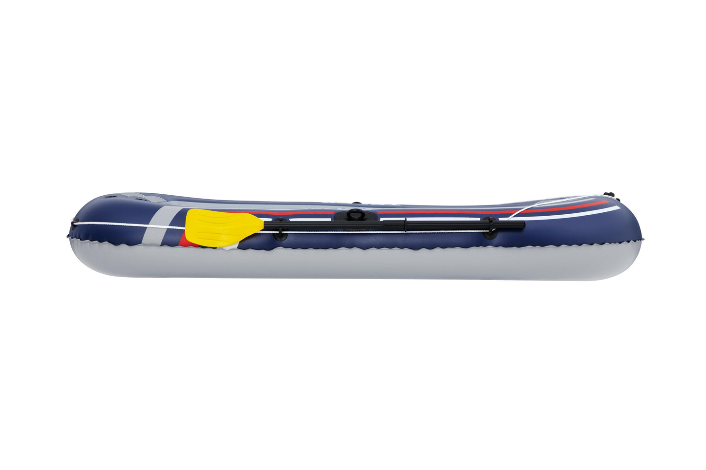 Bestway 2.28m x 1.21m treck x1 set (contents:1 boat,1 pair of oars,1 foot pump,repair patch)