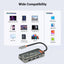 Mowsil 5-in-1 USB-C Hub Adapter - HDMI / USB 3.0 / Type-C / 100W PD
