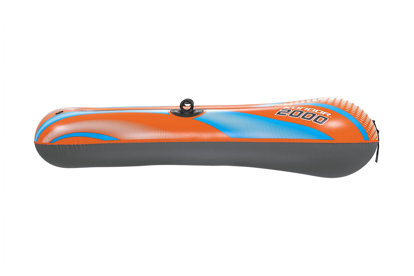 Bestway 6'1" x 38"/1.85m x97cm kondor 2000 raft set (contents:1 boat,1 pair of oars,1 foot pump,repair patch)