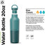 Klean Kanteen Rise 20oz Vac Classic With Arch Loop - Brittany Blue