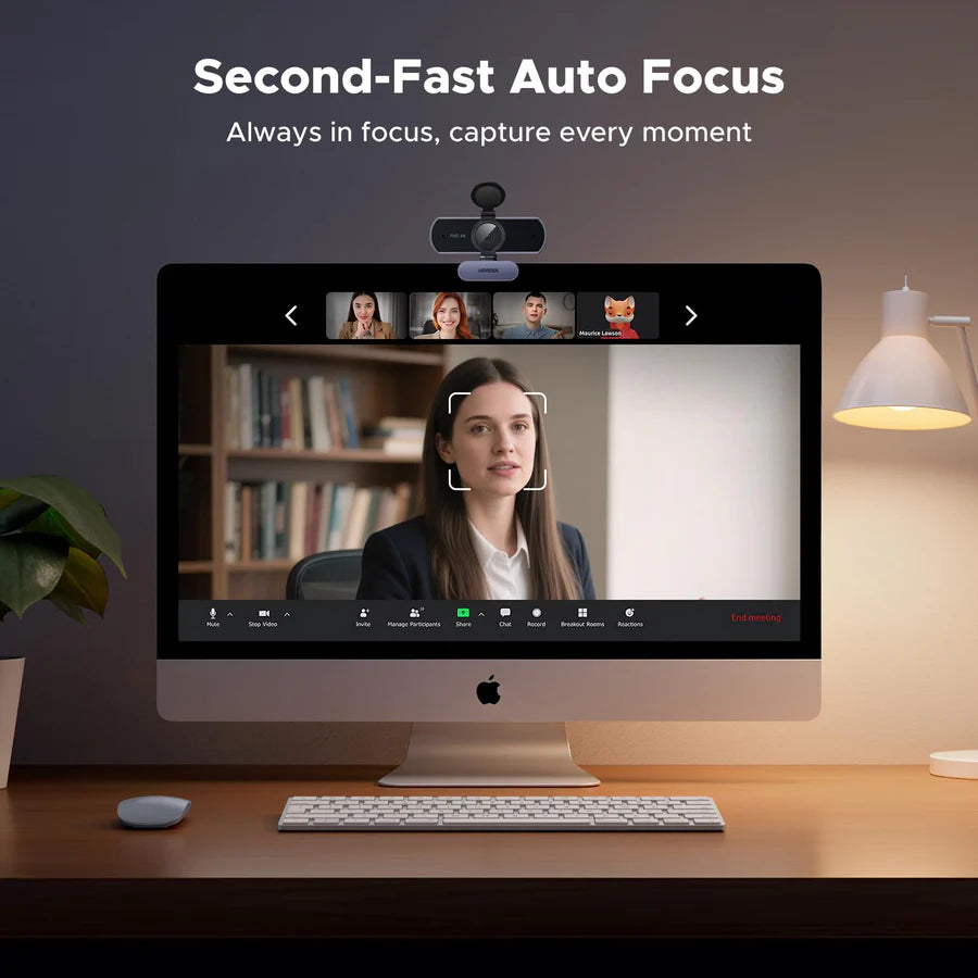 UGREEN 4K Webcam -  1080P / 30FPS / 8MP
