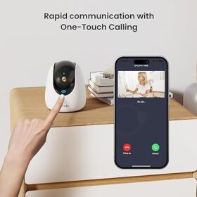 Tenda CP3 Pro Security Pan/Tilt Camera - 3MP / Wi-Fi / Two-Way Audio / Night Vision