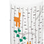 Klean Kanteen 12oz Kid'S Classic Insulated Water Bottle With Flip Seal Sport Cap And Straw - Aspen Foxes