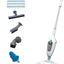 Black+Decker 5-in-1 Steam Mop with Superheated Steam - 1300W / 380ml / White