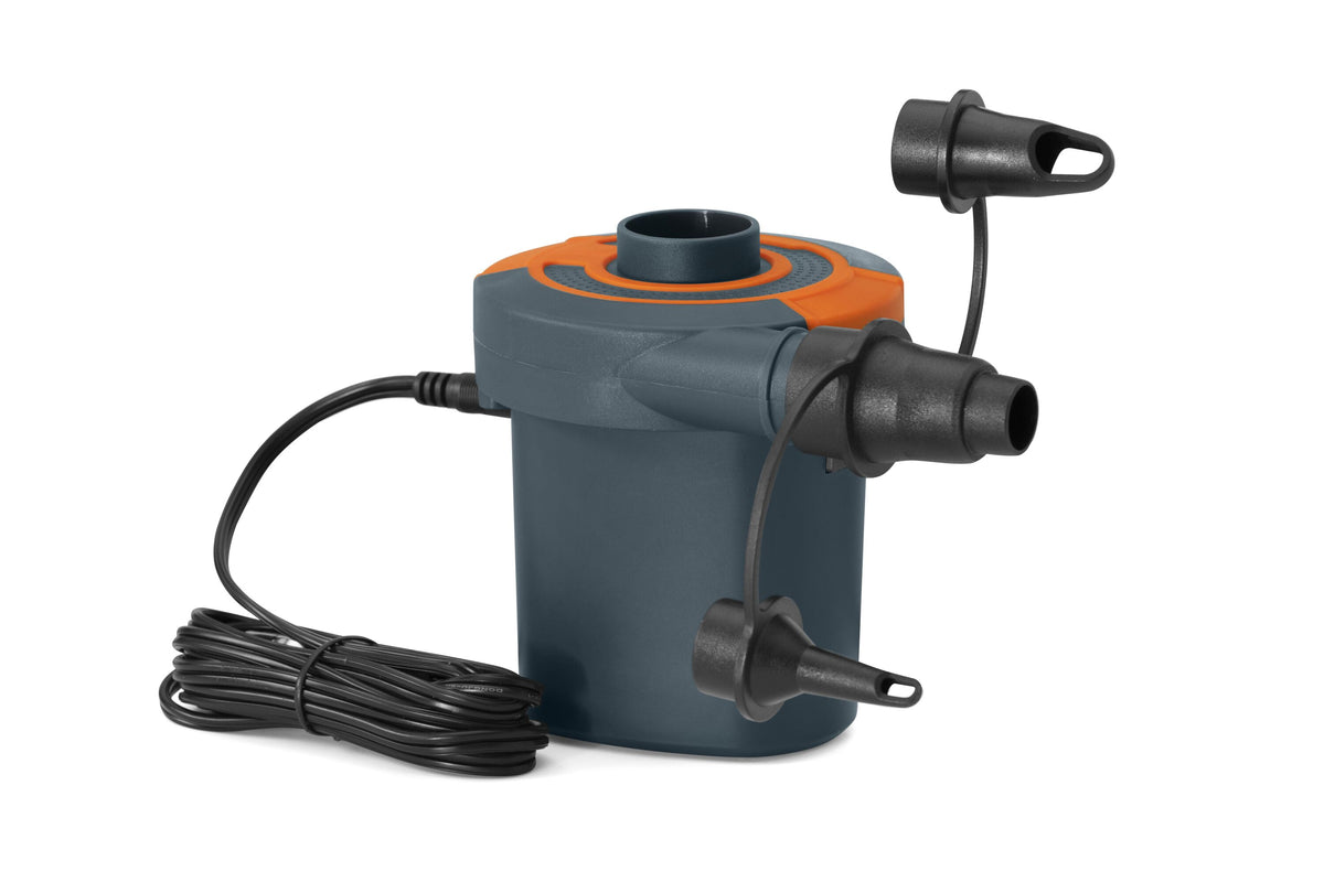 Bestway dc air pump (contents:power pump, 3 valve adaptors, 12v dc)