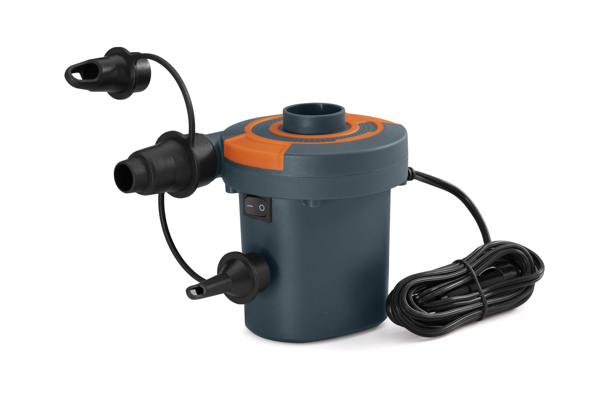 Bestway dc air pump (contents:power pump, 3 valve adaptors, 12v dc)