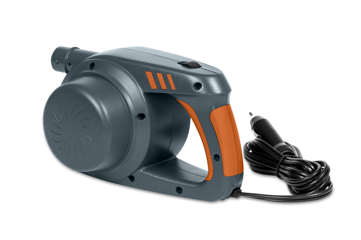 Bestway powergrip dc air pump (contents:power pump, 3 valve adaptors, 12v dc)