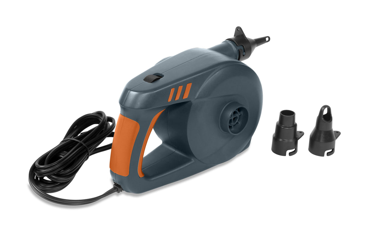 Bestway powergrip dc air pump (contents:power pump, 3 valve adaptors, 12v dc)