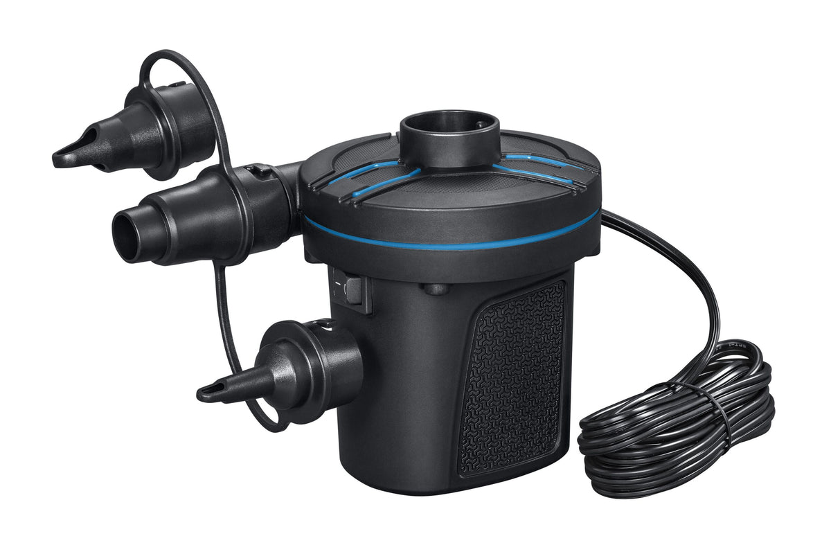Bestway powertouch dc electric air pump (power pump, 3 valve adaptors, 12v dc)