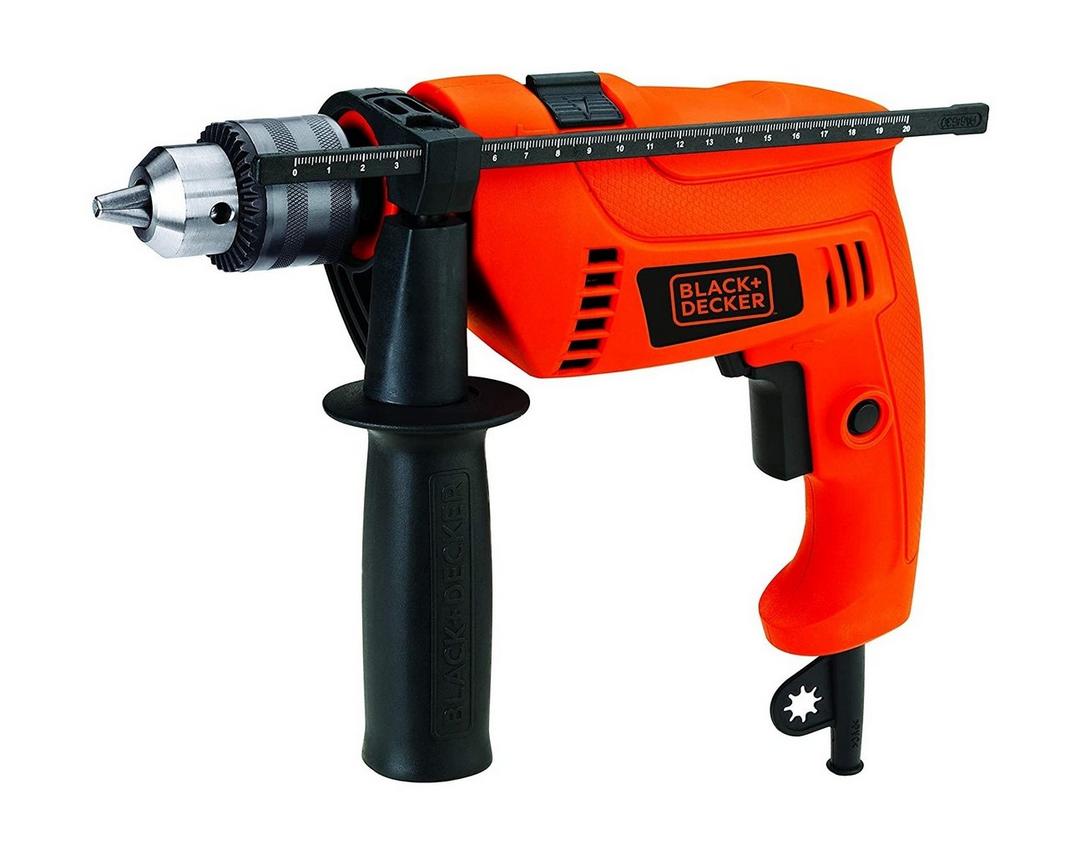 Black+Decker Hammer Drill 650W Kit