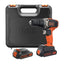 Black+Decker Black+Decker Combi Hammer Drill - 18V / 1.5Ah / 650 RPM / Orange/Black