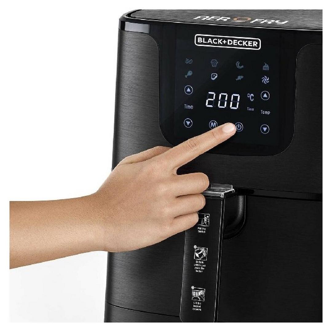 Black+Decker Digital Airfryer - 1700W / 4.3L / Black