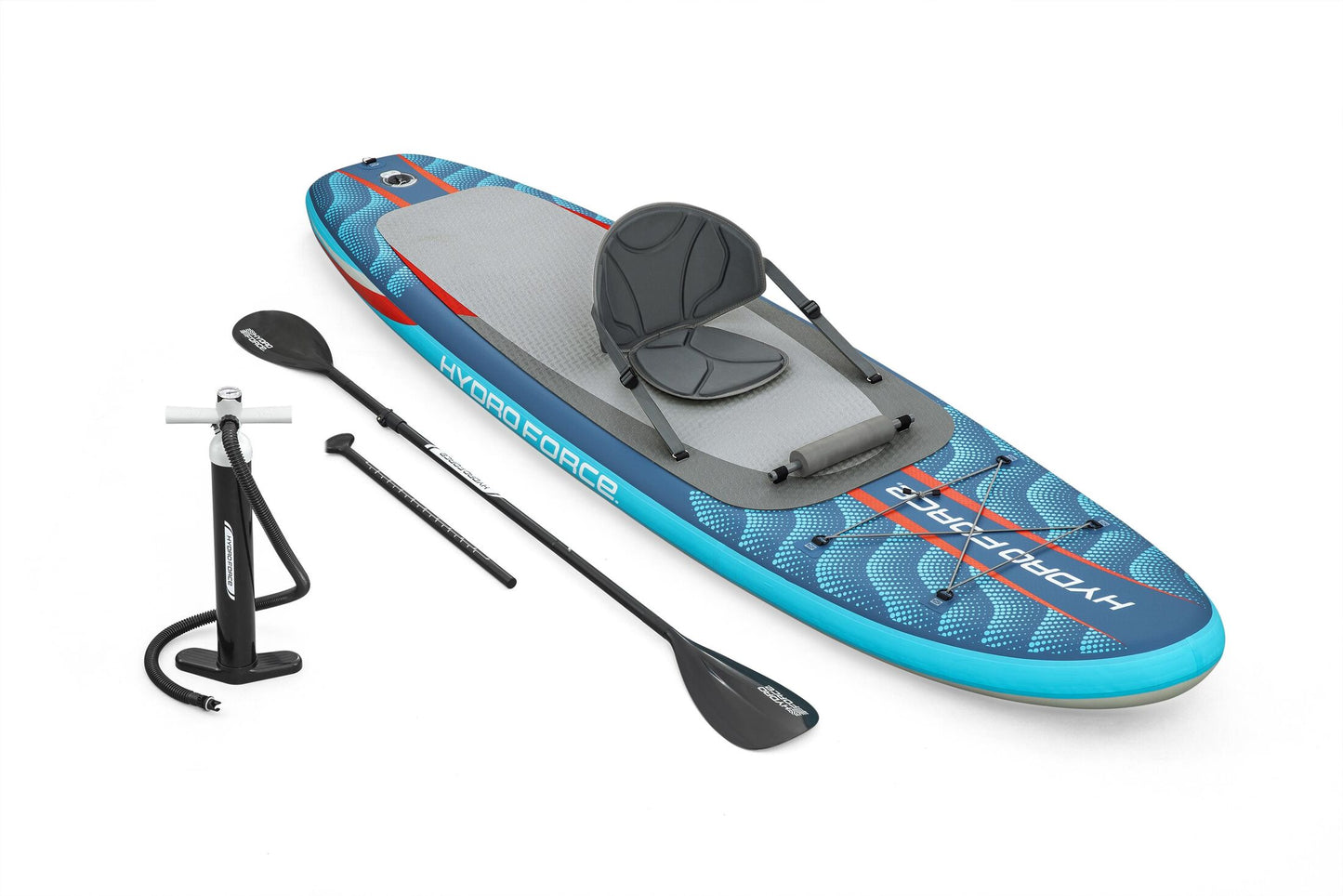Bestway 10' x 33" x 6" / 3.05m x 84cm x 15cm oceana 10' 2-in-1 stand-up paddleboard & kayak set