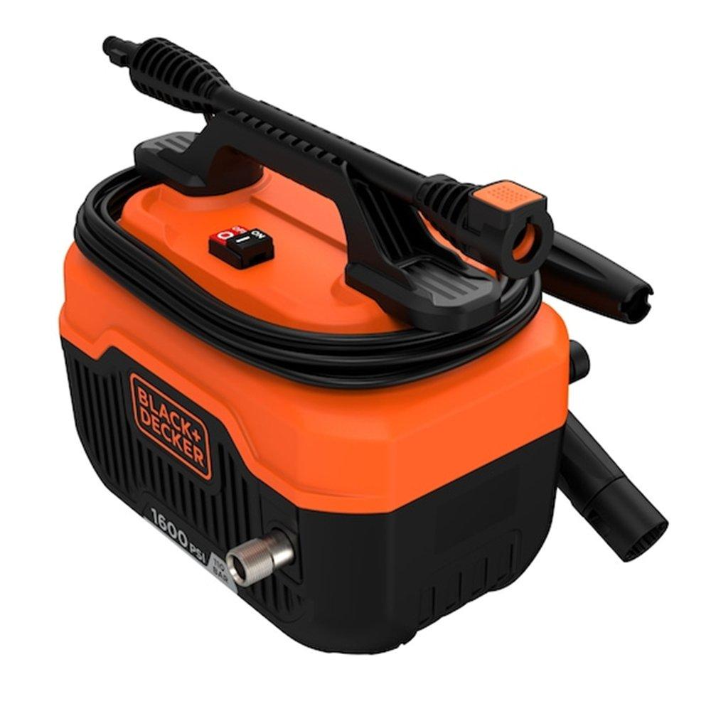 Black+Decker Electric Corded Pressure Washer 1300W, BEPW1300H-B5 - Orange/Black